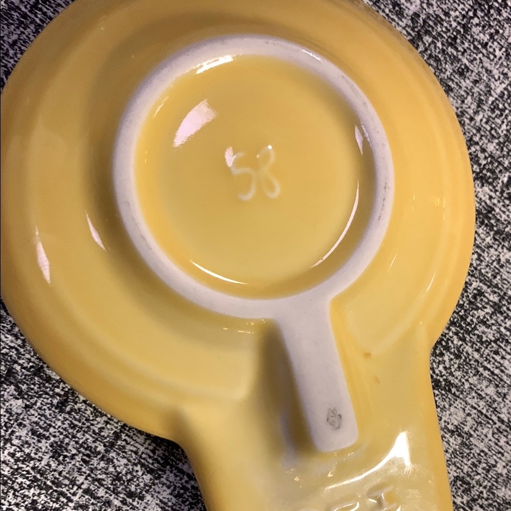 Fiesta Sunflower Yellow Spoon Rest - Picture 4 of 4